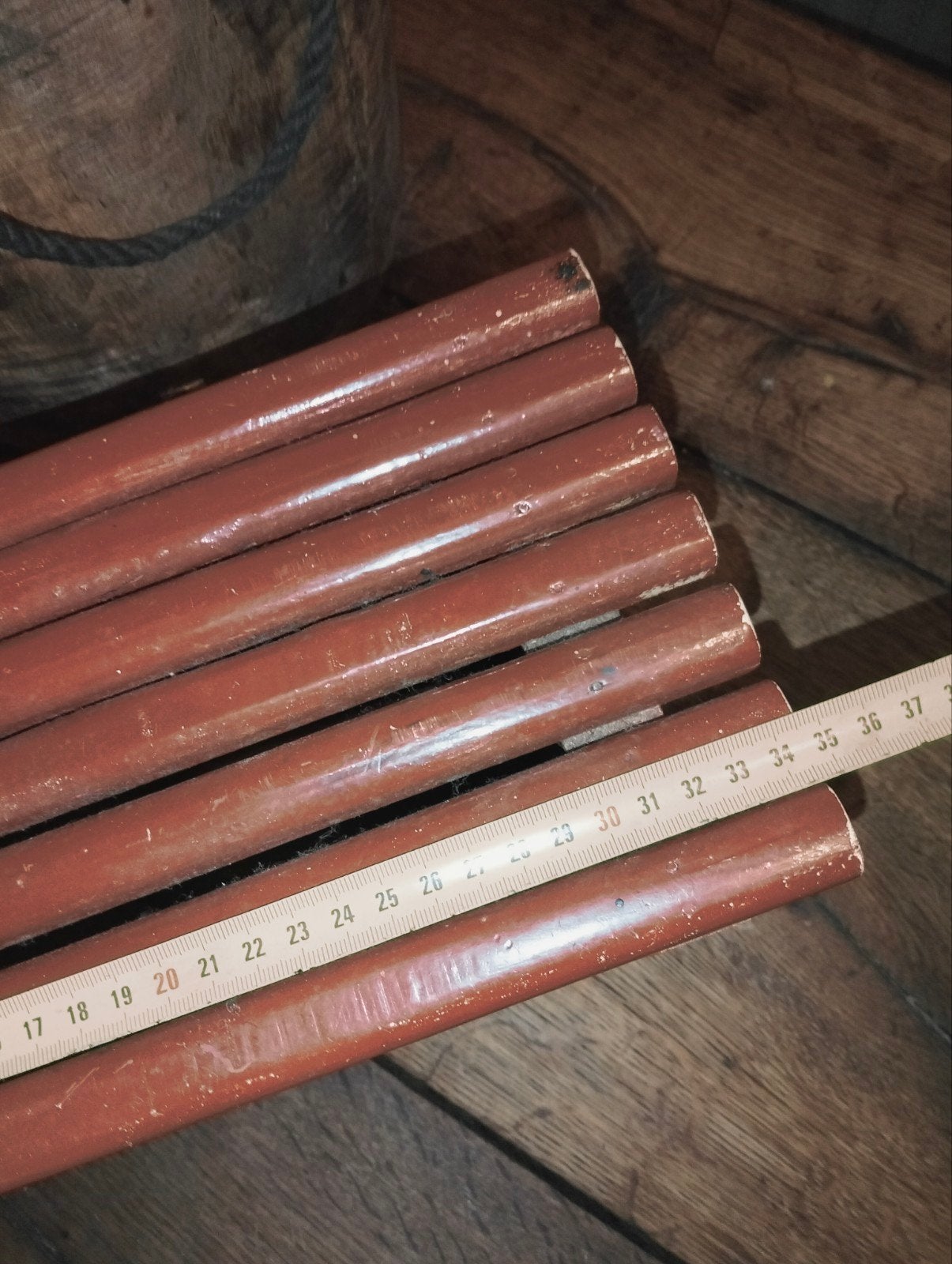 Leuke vensterbank kruk krukje brocante, Gebruikt, ., Ophalen of Verzenden, .