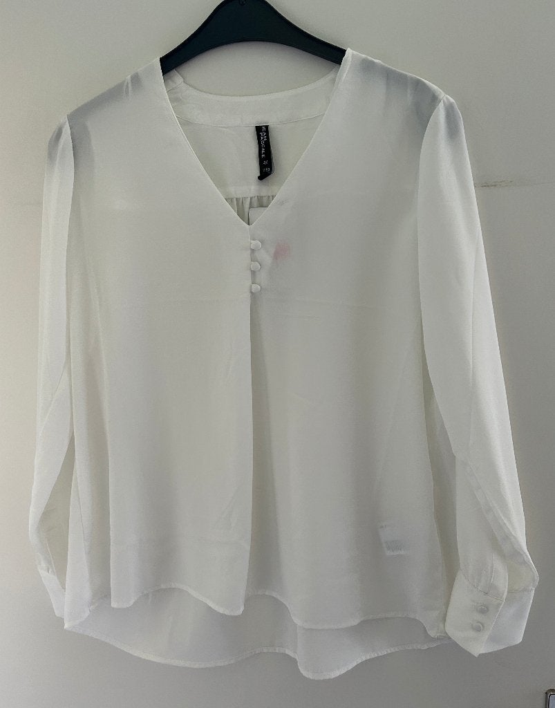 Nog nieuw Jean Pascale ecru top maat 44, Kleding | Dames, Overige kleuren, Maat 42/44 (L), Nieuw, Ophalen of Verzenden