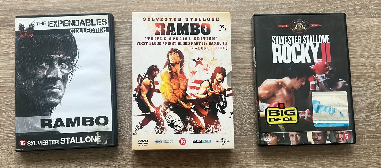 Sylvester stallone films dvd’s, Alle leeftijden, Ophalen, Zo goed als nieuw, Actie en Avontuur
