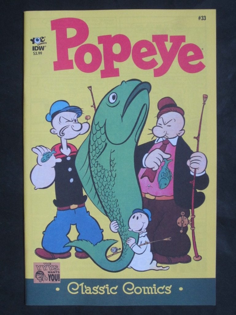 Classic Popeye #33 IDW 2015 By Bud Sagendorf, Boeken, Strips | Comics, Eén comic, Amerika, Verzenden, Nieuw