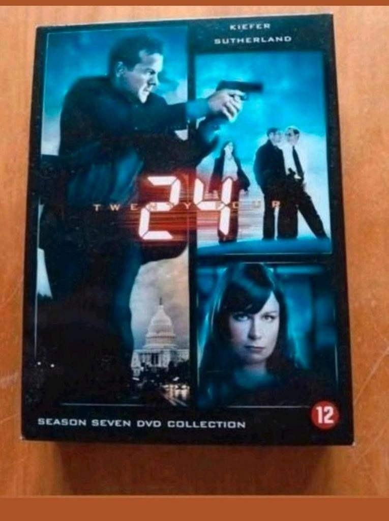 24 seizoen 7, Cd's en Dvd's, Vanaf 12 jaar, Ophalen of Verzenden, Zo goed als nieuw