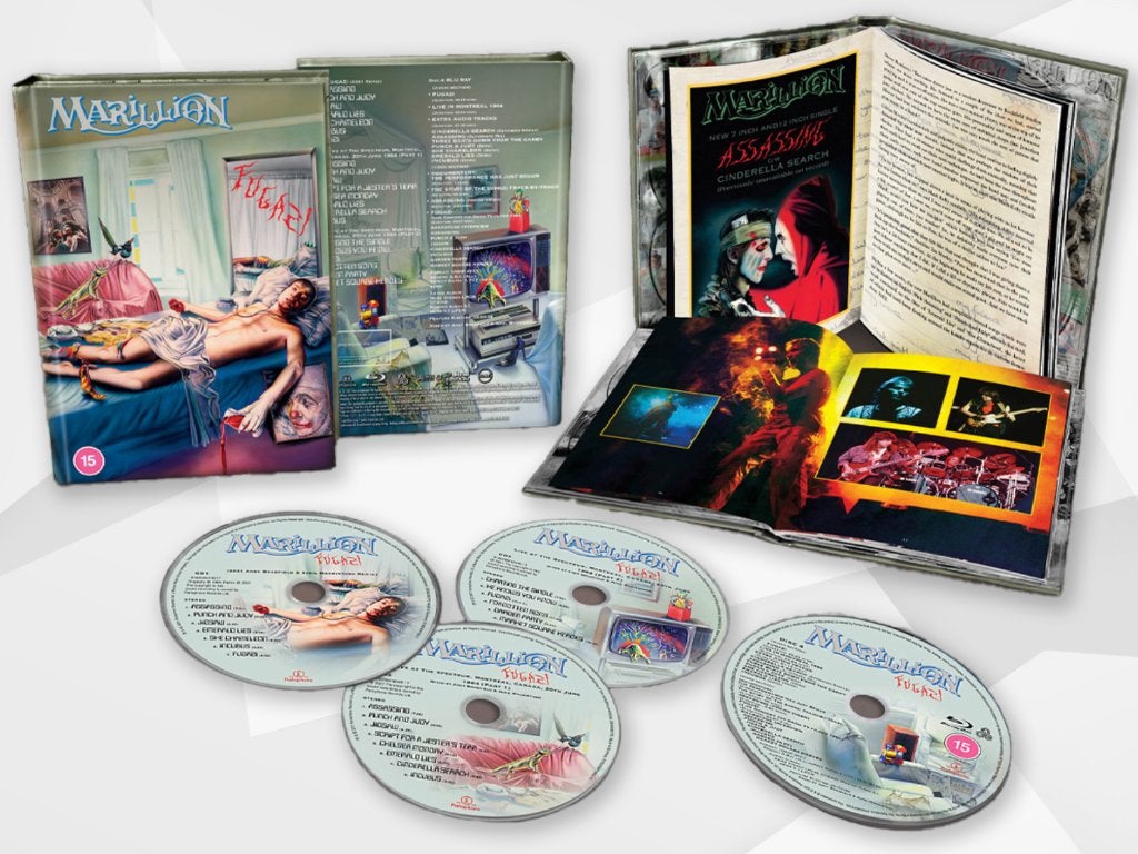 3Cd+BRDvd Marillion Fugazi Deluxe NIEUW, Boxset, Ophalen of Verzenden, Nieuw in verpakking, Progressive Rock