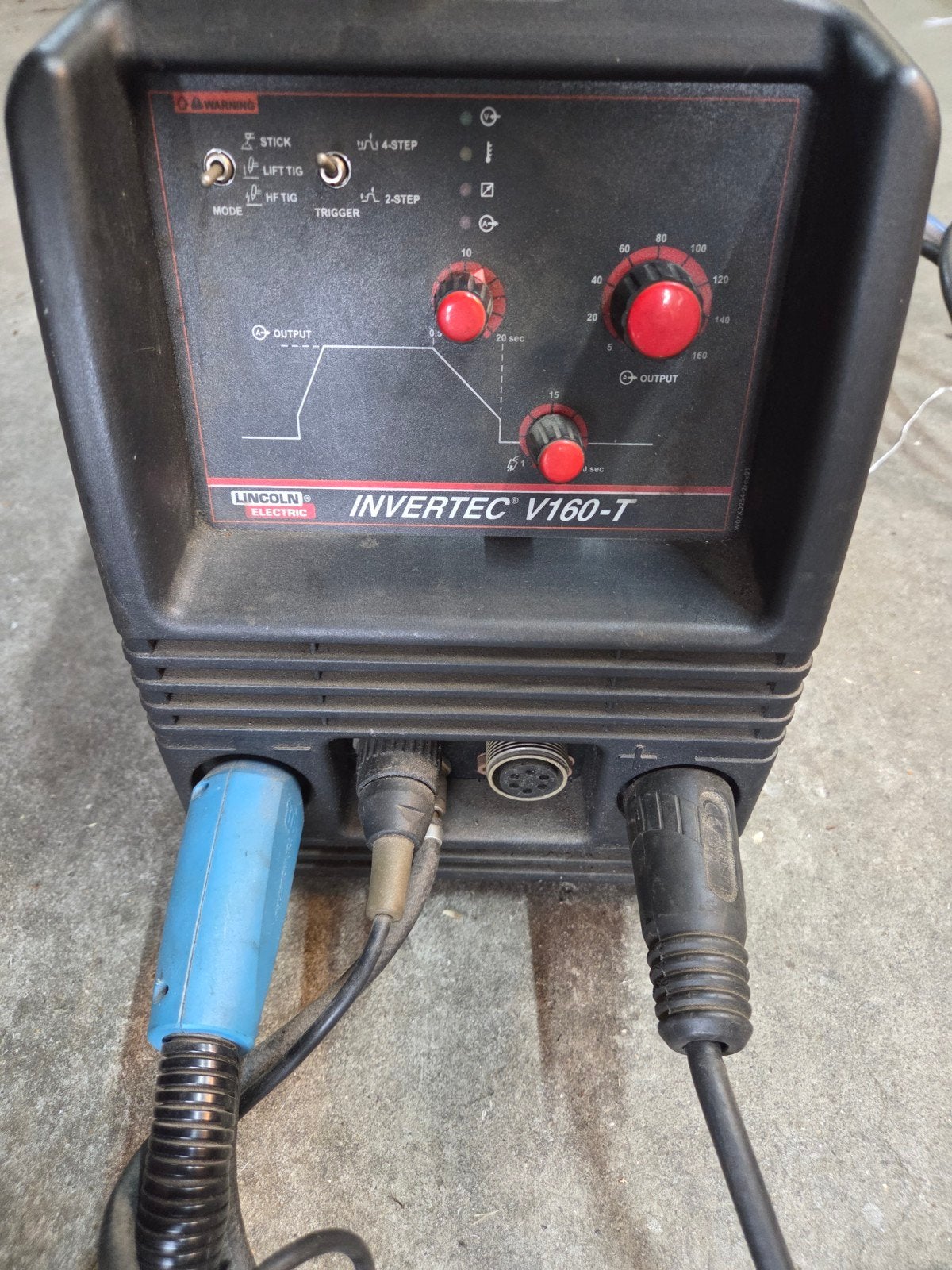 Lincoln Electric Invertec V160 TIG/MMA Lasapparaat, Doe-het-zelf en Verbouw, Ophalen, Gebruikt, Minder dan 150 ampère, Inverter