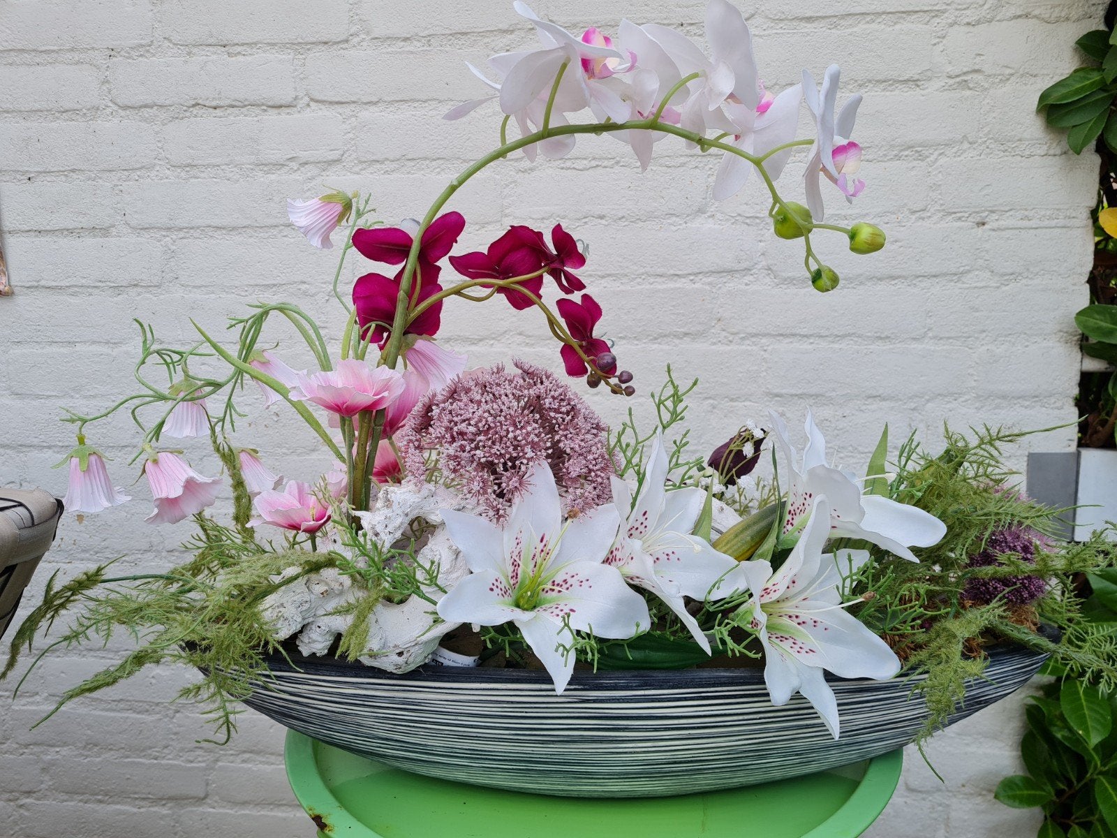 Kunstbloemen, Ophalen, Rond, Minder dan 30 cm