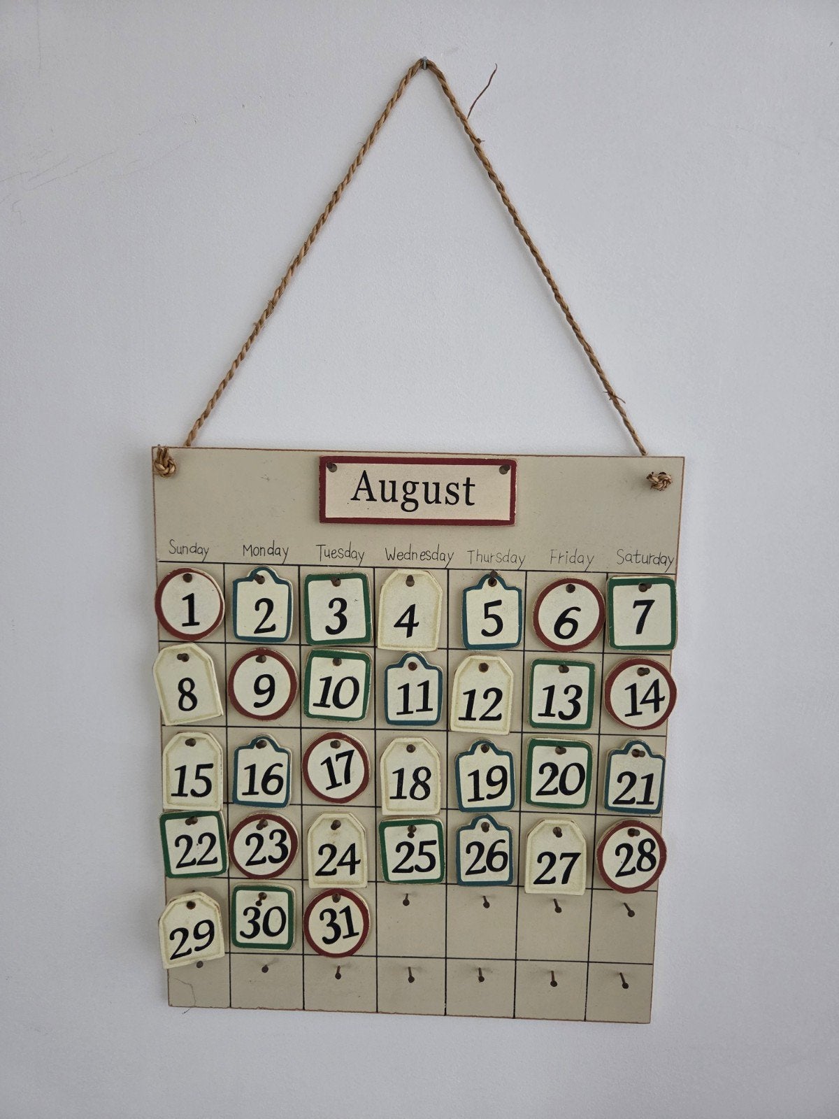 Eeuwigdurende durende  kalender, Diversen, Kalenders, Ophalen of Verzenden, Maandkalender