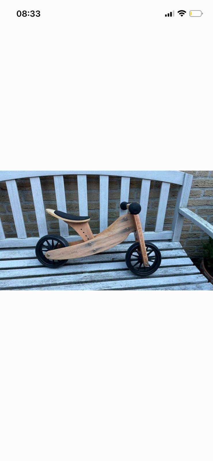 KinderFeets loopfietsje, Ophalen, Gebruikt, Loopfiets