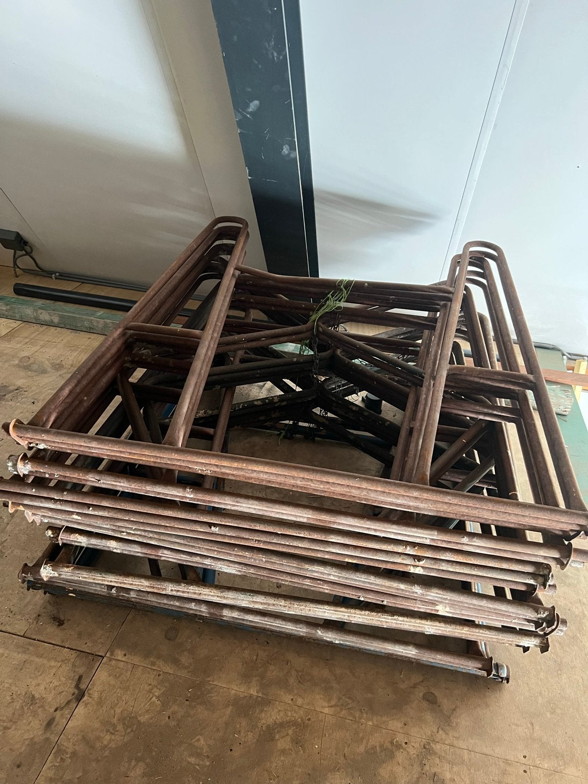 13 Metselschragen 133cm hoog, Ophalen, Gebruikt, Overige typen, Minder dan 2 meter