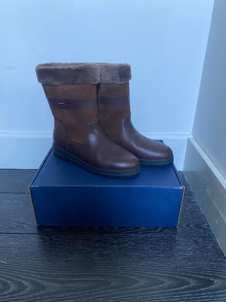 Dubarry Foxrock boots, maat 42, kleur Walnut, Dubarry, Hoge laarzen, Bruin, Verzenden