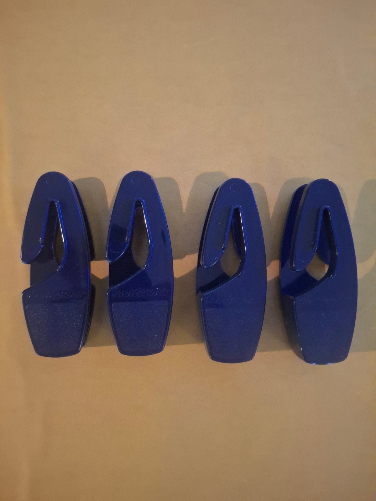 Nieuwe fastfender stootwilklemmen - fenderhouders 4x blauw, Ophalen, Nieuw, Zeilboot of Motorboot
