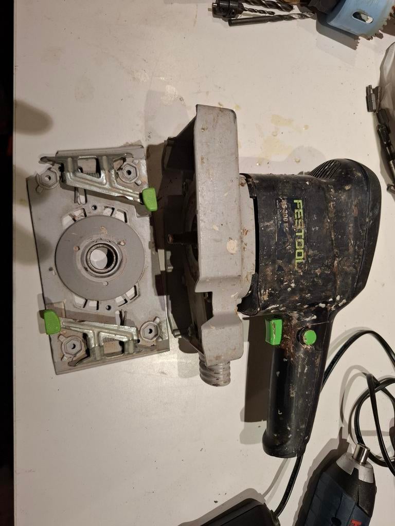 Defecte Festool schuurmachine (zonder snoer), Ophalen of Verzenden, Gebruikt, Minder dan 600 watt, Vlakschuurmachine