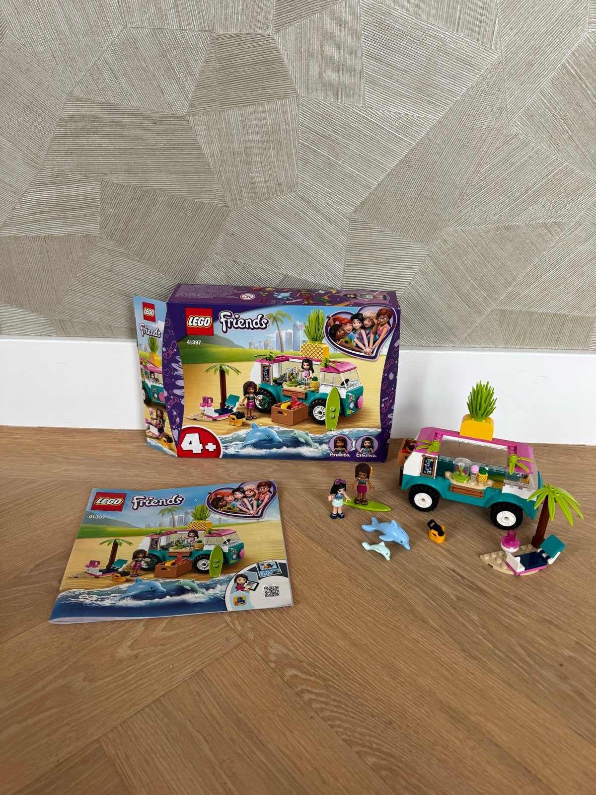 LEGO Friends 41397 Sapbar op het strand, Ophalen of Verzenden, Zo goed als nieuw, Overige merken