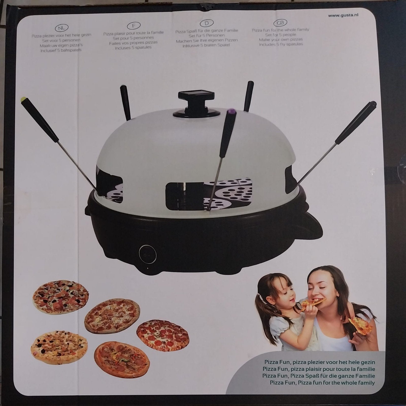 Pizzaoven, Ophalen, Zo goed als nieuw, 4 t/m 7 personen