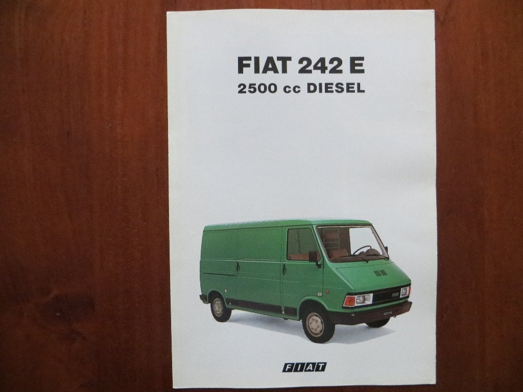 Fiat 242 E 2500 cc diesel (1980), Ophalen of Verzenden, Nieuw, Overige merken