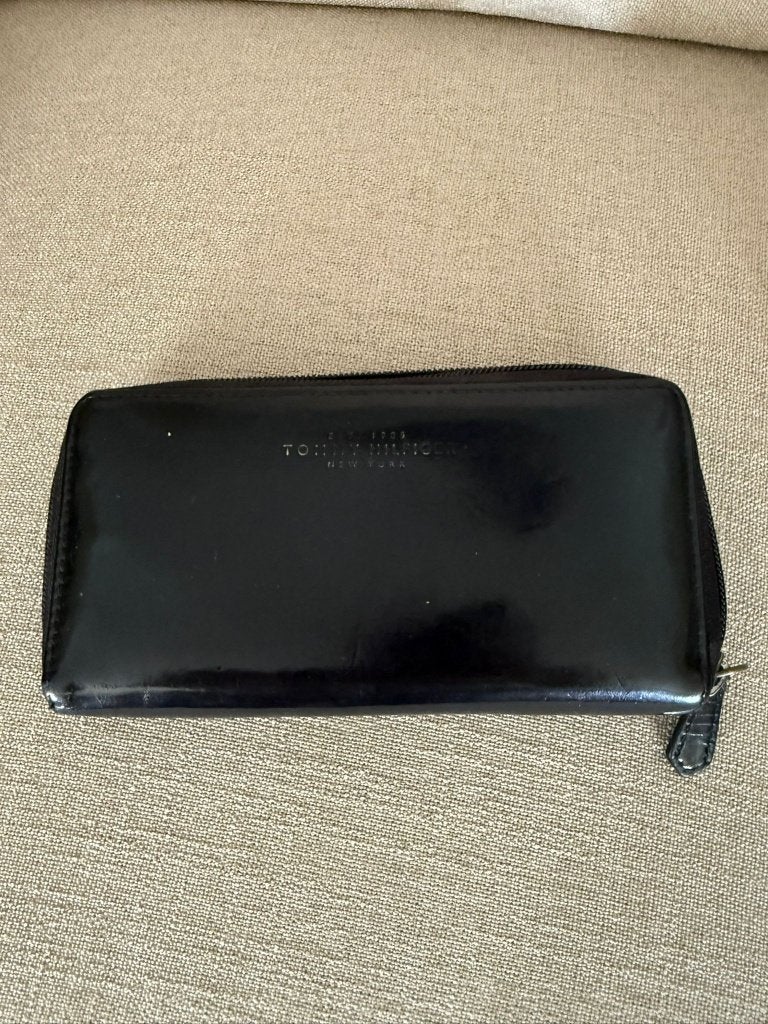 Tommy Hilfiger Wallet, Ophalen of Verzenden, Zo goed als nieuw, Zwart