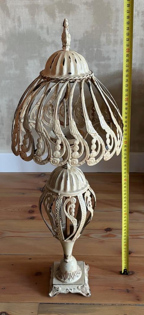 Retro waxine licht lamp. 65 cm hoog., Ophalen, Gebruikt