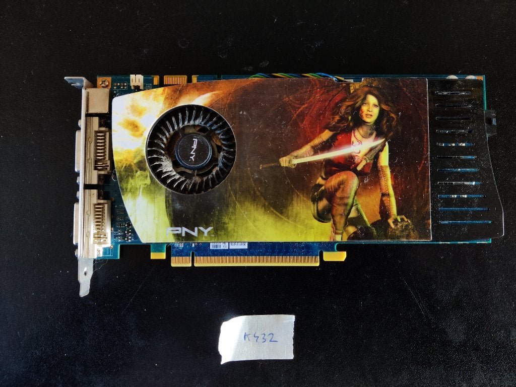 PCI-E Videokaart PNY Geforce 9600GT DDR3 512MB [K432b] 16-9, Computers en Software, Ophalen of Verzenden, Tv-Out, PCI-Express 5