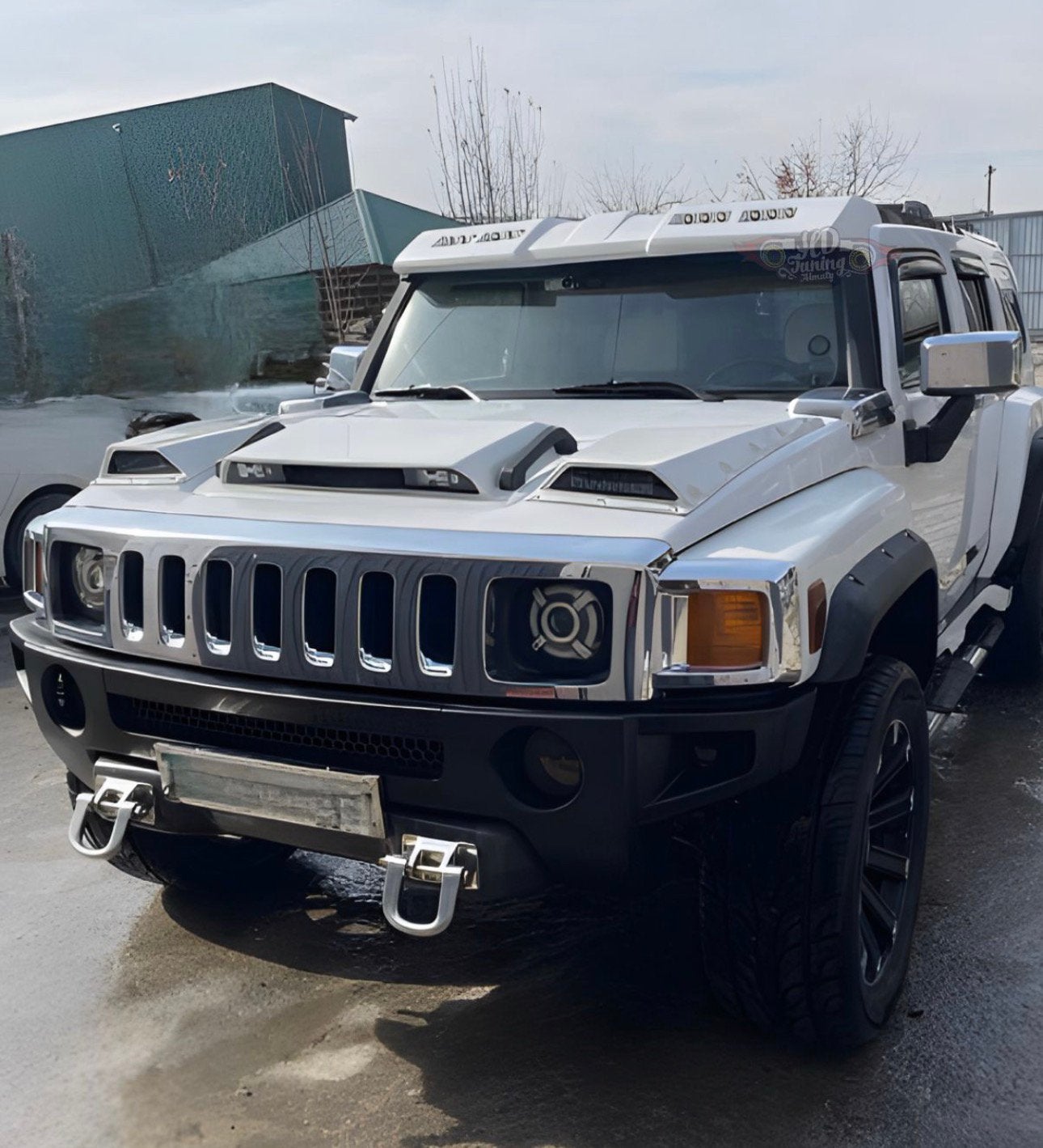 HUMMER H2 / H3 ROOF SCOOP – MET OF ZONDER VERLICHTING, Hummer, Voor, Nieuw, Ophalen of Verzenden