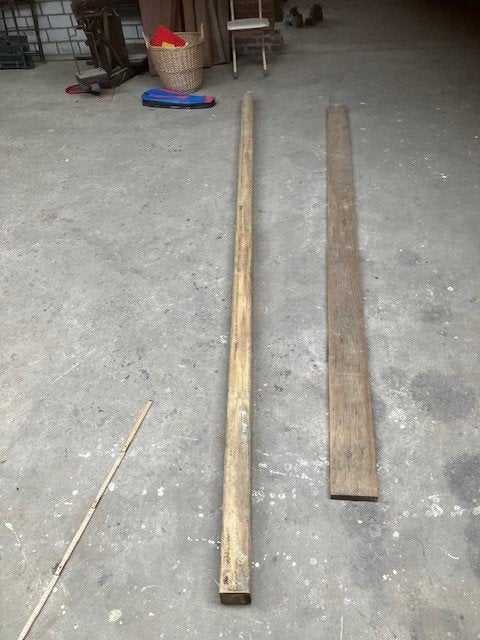vlonderplanken, Ophalen, Gebruikt, Hout