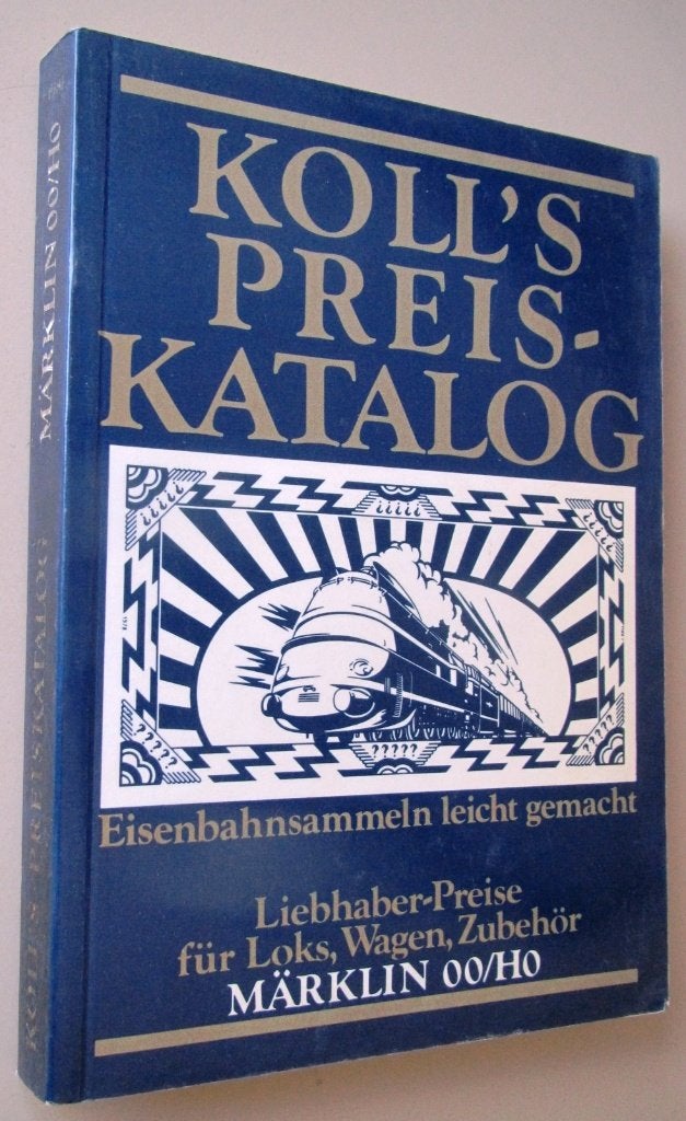 Märklin H0 Koll's prijscatalogus 1981 met foto's, Wisselstroom, Gebruikt, Märklin, Boek, Tijdschrift of Catalogus