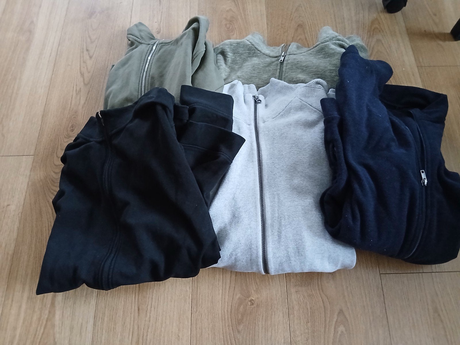 5 C&A vesten in diverse kleuren 3xl, C&A, Ophalen of Verzenden, Gedragen, Grijs