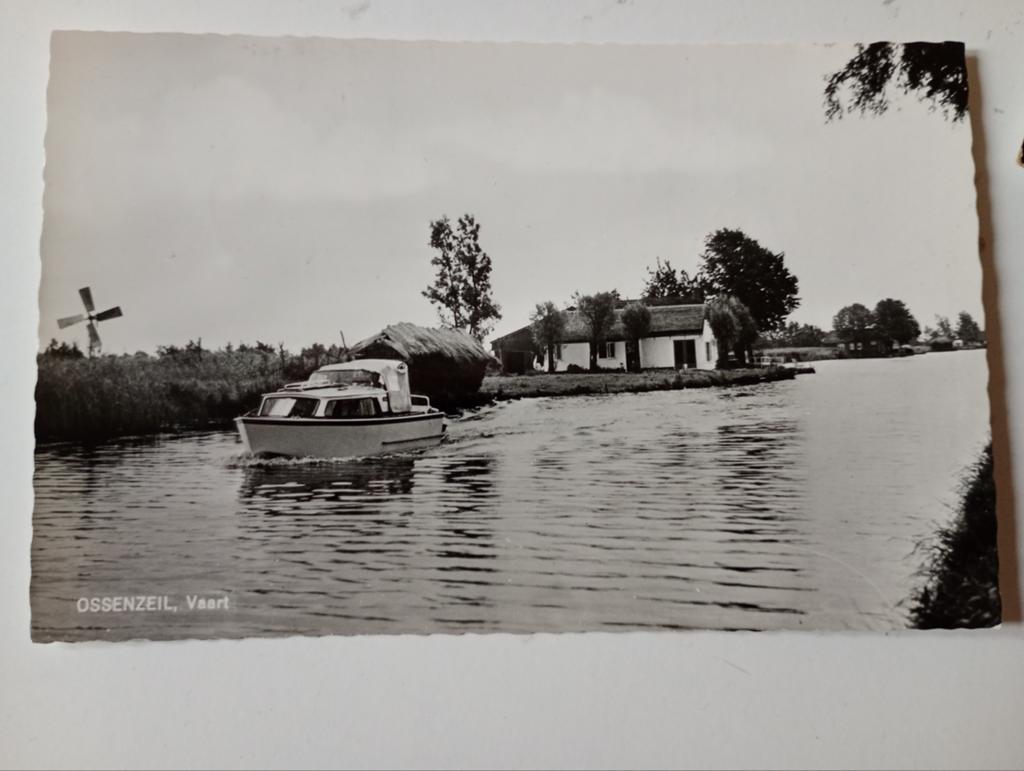 Ossenzijl bij Steenwijk 1968, Ophalen of Verzenden, 1960 tot 1980, Gelopen, Overijssel
