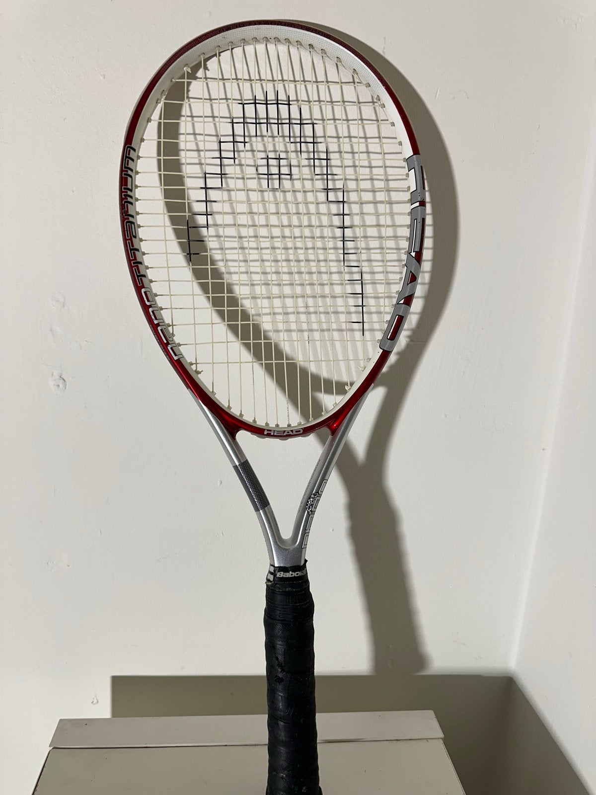 Head Nano Titanium S2 Pro Tennisracket Oversize, Sport en Fitness, Tennis, Ophalen of Verzenden, Gebruikt, Racket, Head