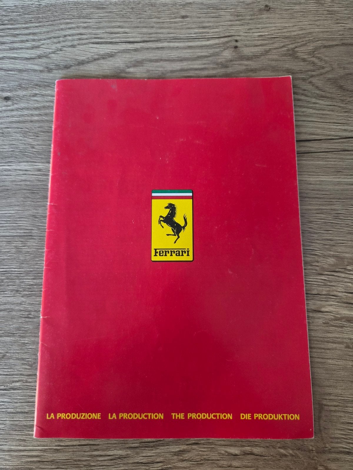 Ferrari Brochure: 208 Turbo, 308, Mondial, 400i, Ophalen of Verzenden, Zo goed als nieuw, Ferrari, Onbekend
