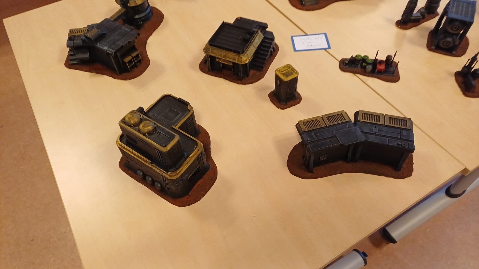 Star Wars 40K Landingpad - Sci-Fi Diorama Terrein, Hobby en Vrije tijd, Ophalen, Gebruikt, Warhammer 40000, Geverfd