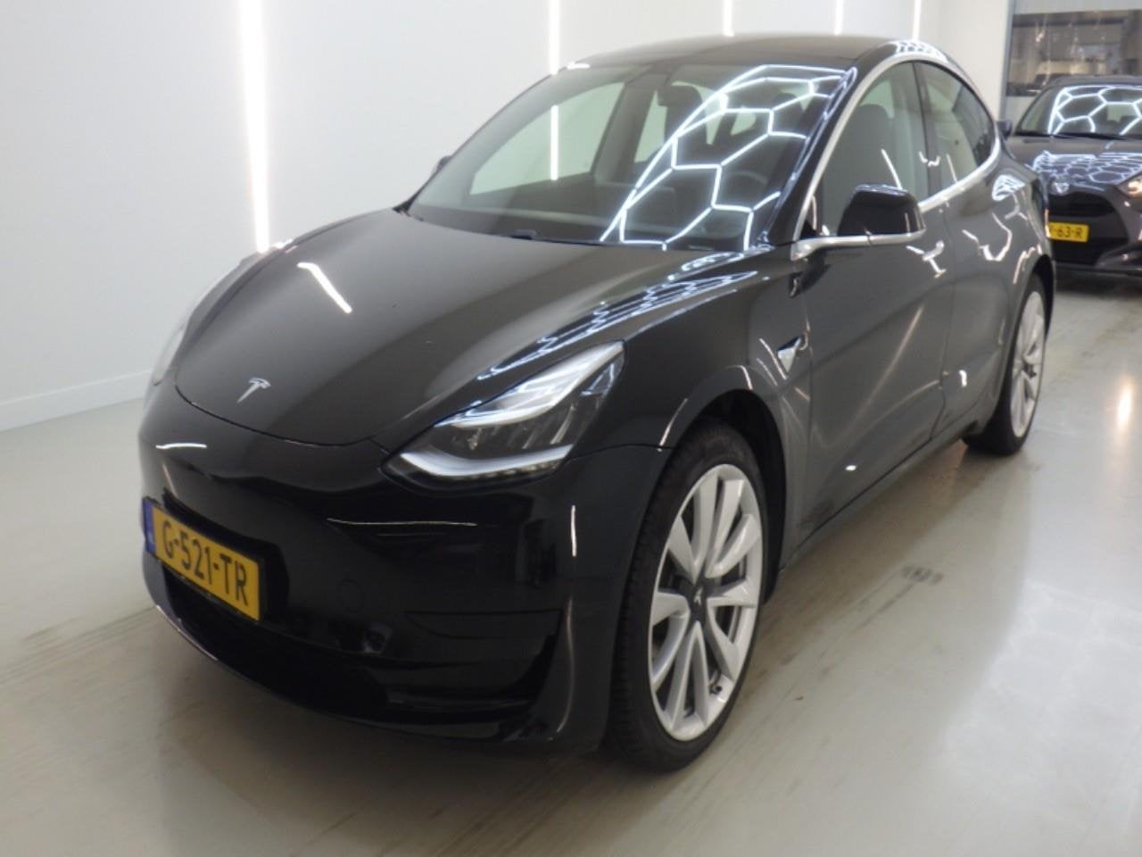 Tesla Model 3 Standard RWD Plus 85.3% SoH [ FSD+415KM WLTP+P, Auto's, Automaat, Achterwielaandrijving, Gebruikt, Zwart