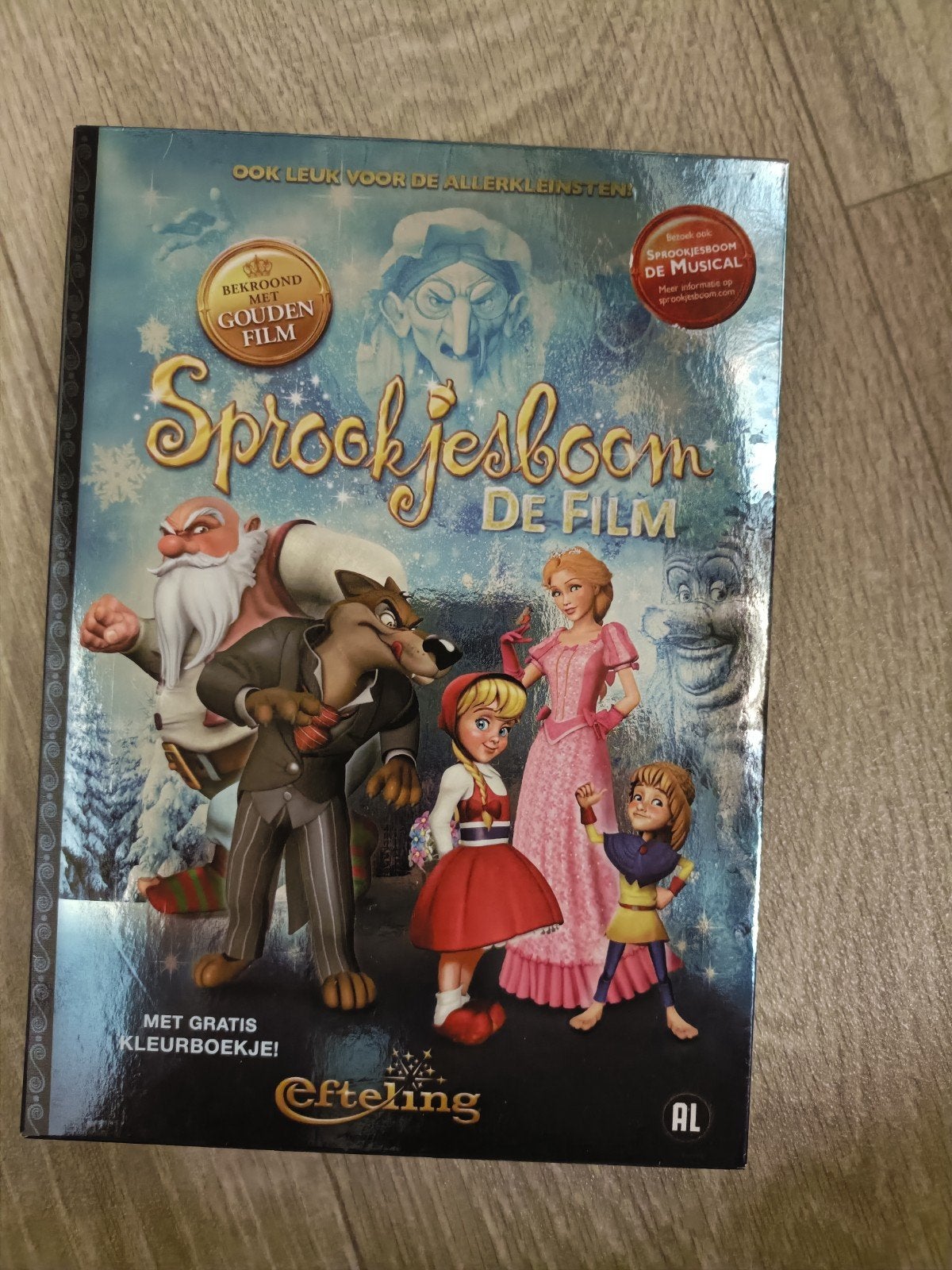 Efteling sprookjesboom de film dvd, Verzamelen, Ophalen of Verzenden, Zo goed als nieuw, Overige typen