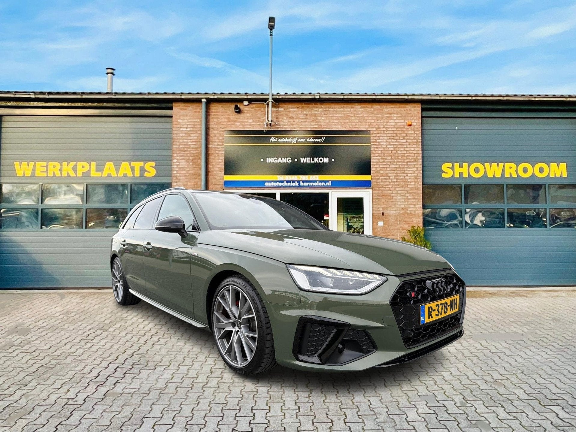 Audi A4 Avant 35 TFSI Competition S.*ACC*Distr.Green*Incl BT, Auto's, Dealer onderhouden, Gebruikt, 4 cilinders, Origineel Nederlands