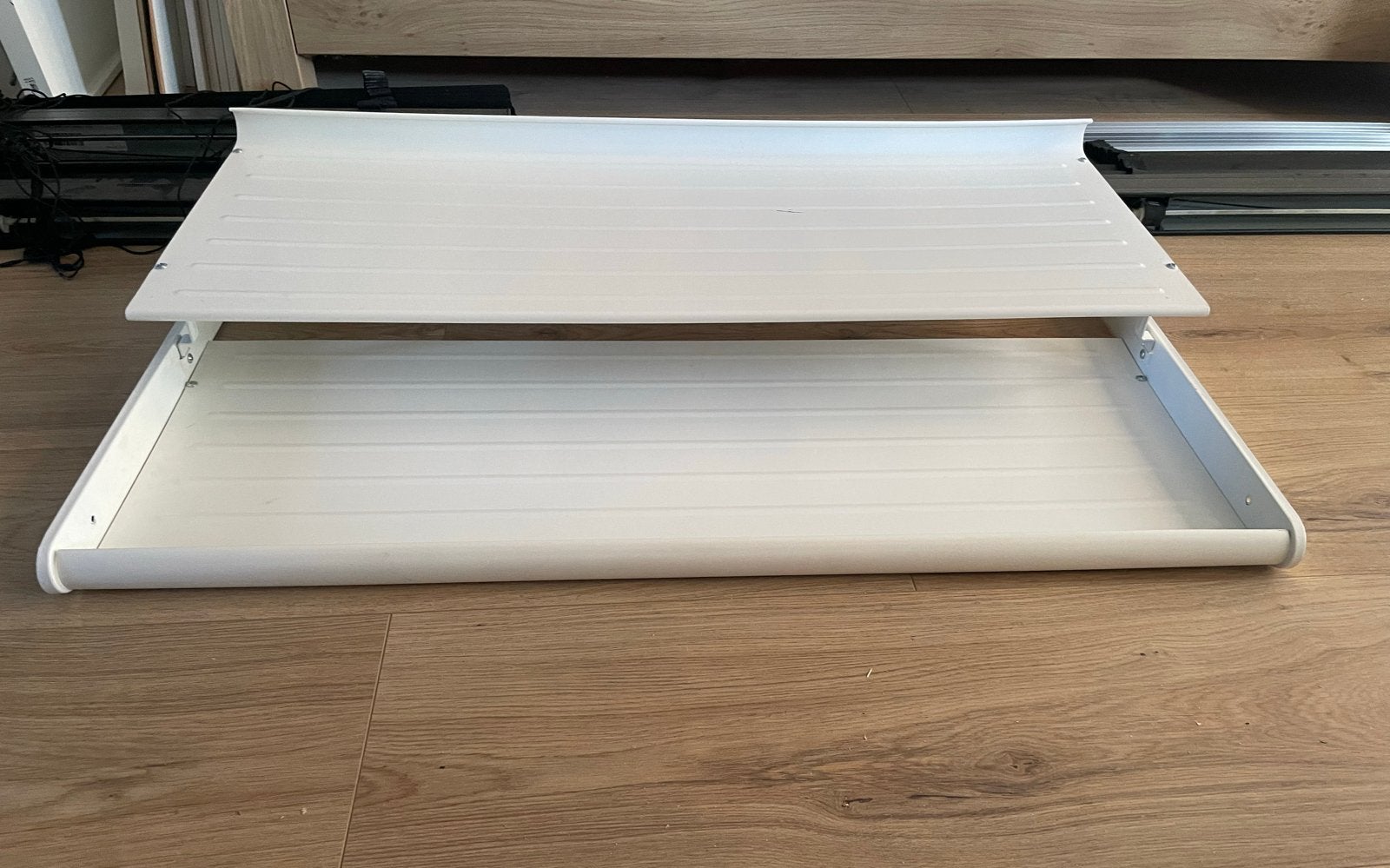 3x IKEA Komplement uittrekbaar schoenenrek wit: 100x58, Huis en Inrichting, Kasten | Schoenenrekken, Ophalen, Zo goed als nieuw