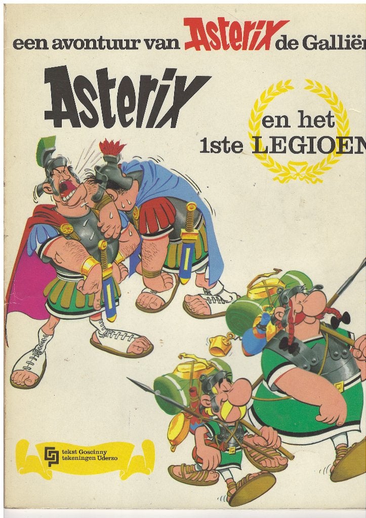 Asterix en het 1ste Legioen 1e druk 1971, De Geïllustreerde, Boeken, Gelezen, Eén stripboek, Ophalen of Verzenden, Goscinny & Uderzo