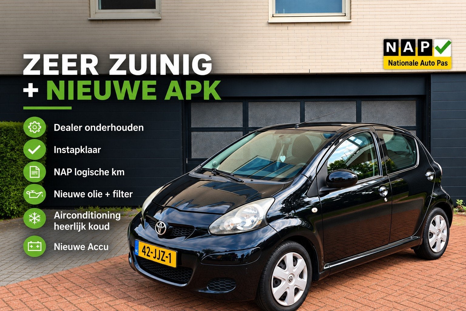 Toyota Aygo 1.0 Vvt-i - AIRCO - NIEUWE APK - INSTAPKLAAR!