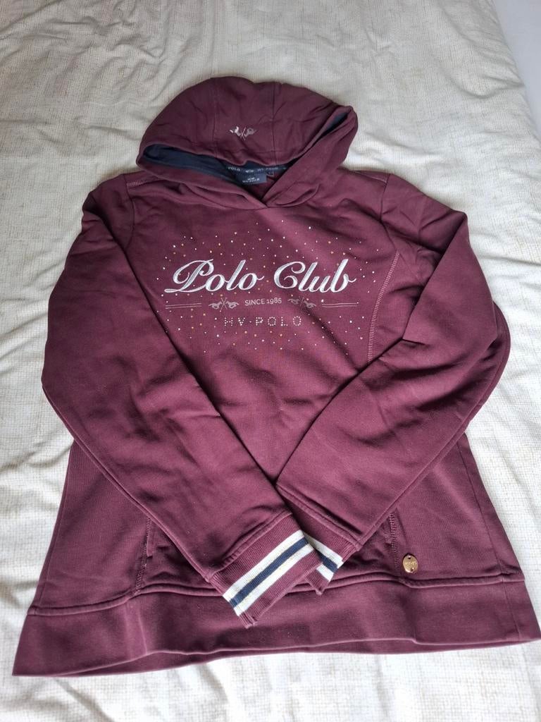 HV POLO Paardrijkleding hoodie, Ophalen of Verzenden, Zo goed als nieuw, Rood