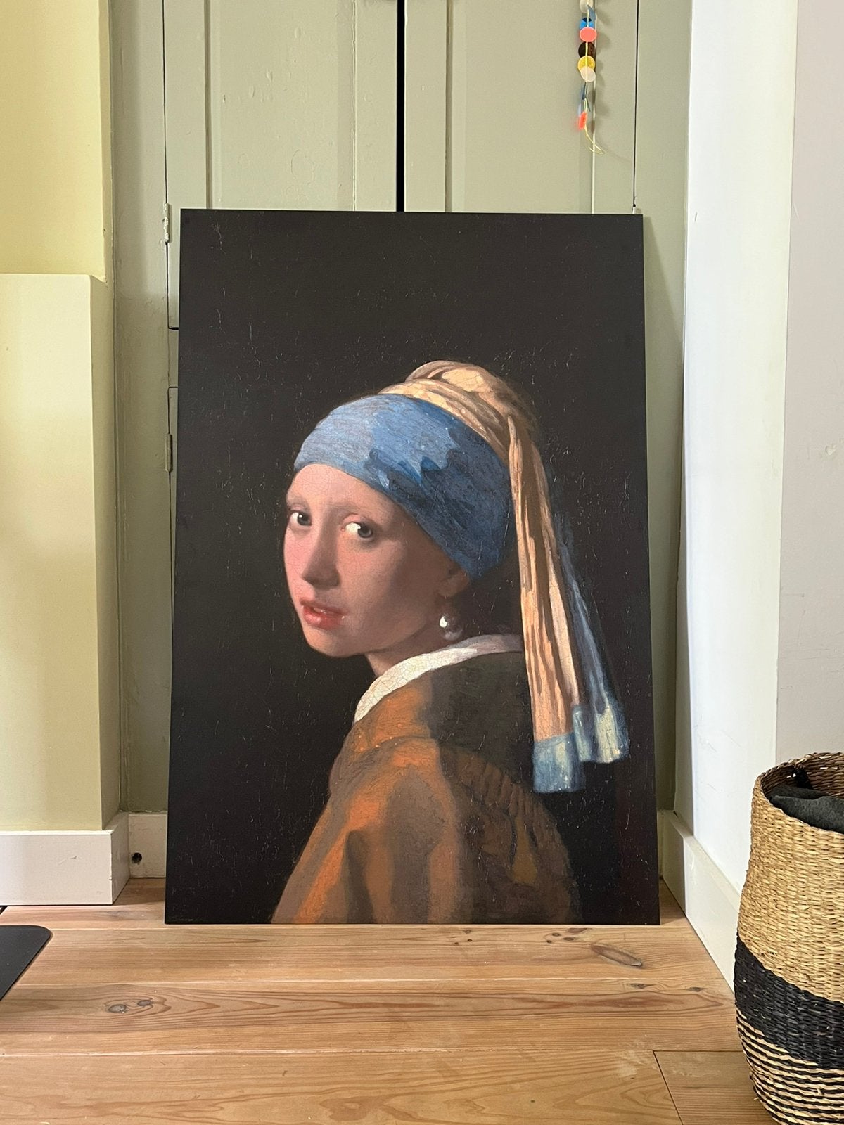 Schilderij Meisje met de Parel - Johannes Vermeer, Ophalen