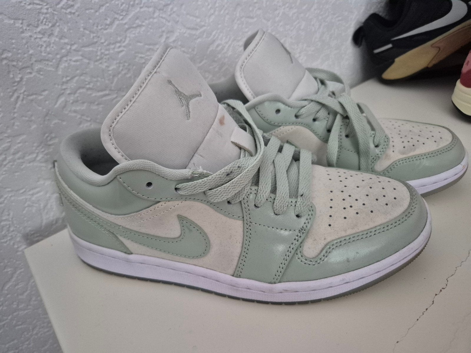 Nike Air Jordan sneakers maat 39 - Lichtgroen/Wit, Nike, Ophalen of Verzenden, Groen, Sneakers of Gympen
