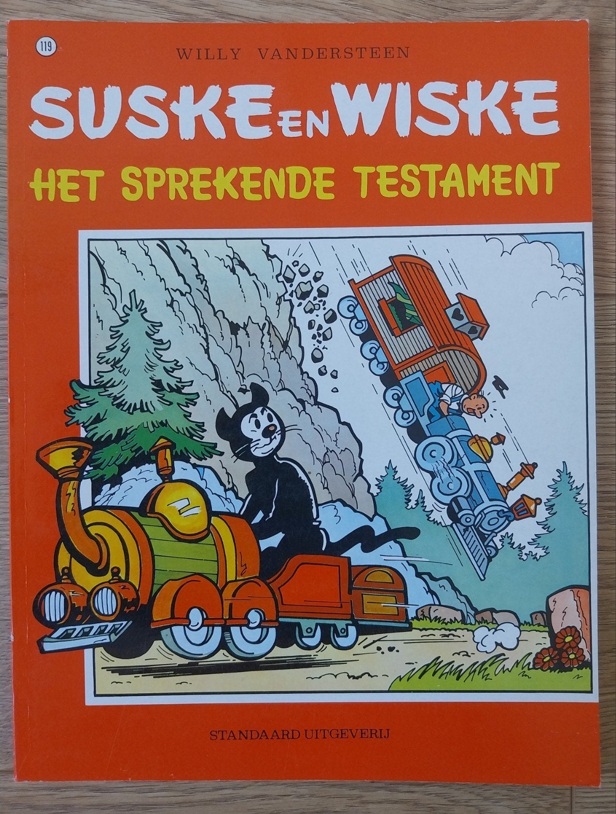 Suske en wiske 119, Het sprekende testament,  1991, Eén stripboek, Ophalen of Verzenden