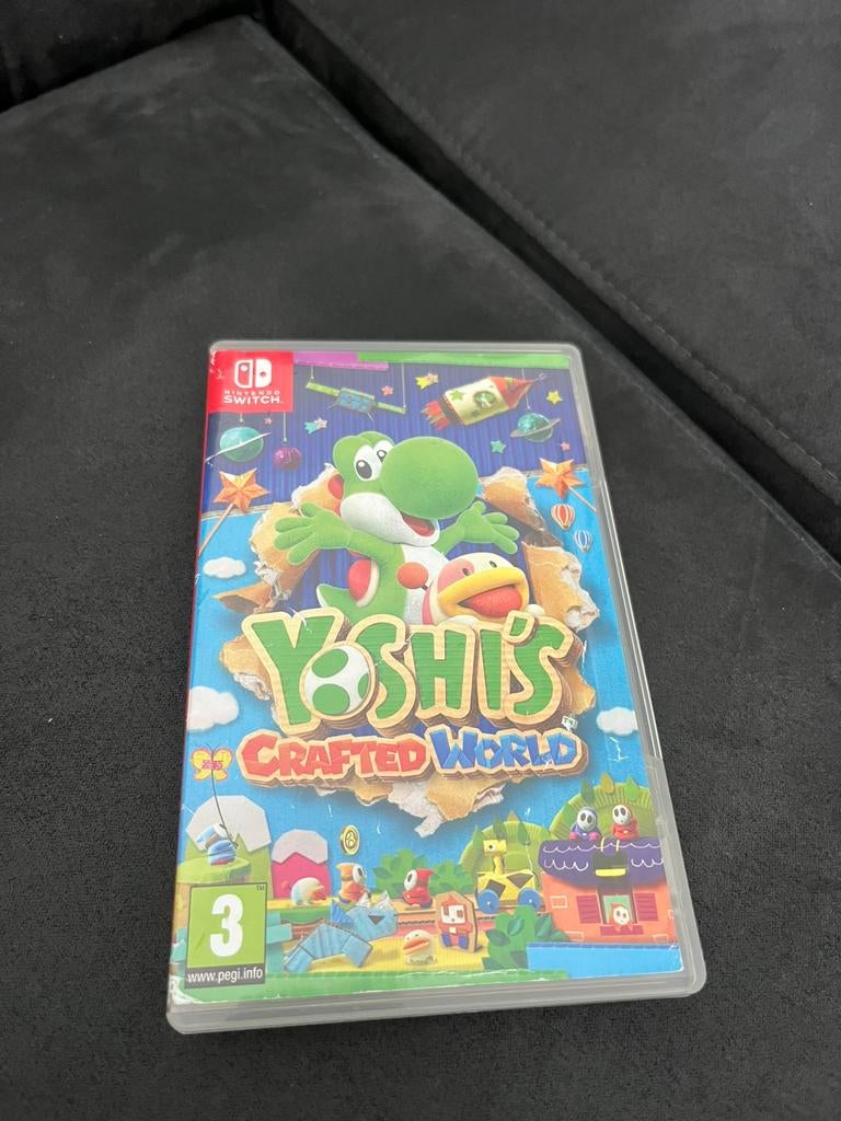 Yoshi's Crafted World - Nintendo Switch, Ophalen, Met games, Met 2 controllers, Zo goed als nieuw