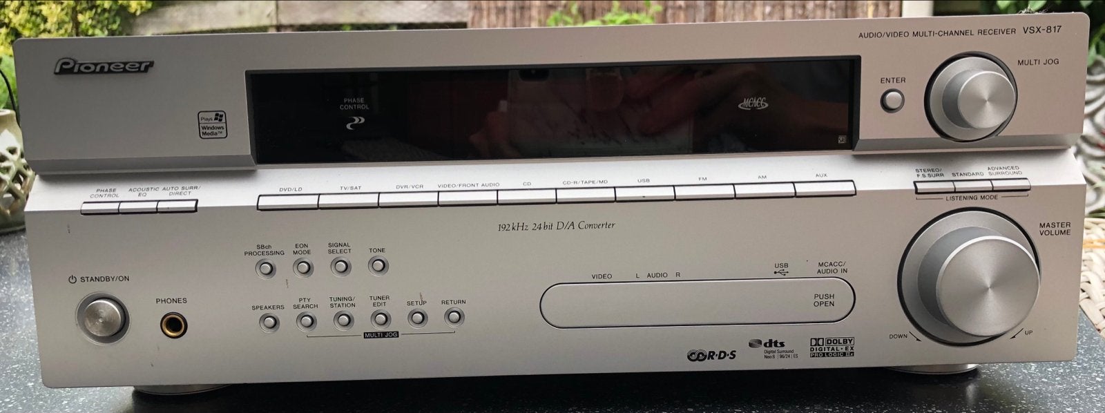 Pioneer VSX-817 Audio/Video Multi-Channel Receiver, Ophalen, Gebruikt, Pioneer, 120 watt of meer