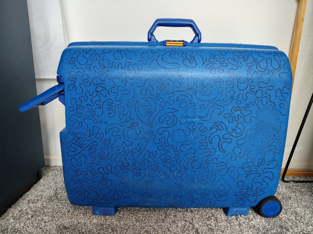 Grote Samsonite "Caribbean Cocktail" koffer – 70 liter, Gebruikt, Hard kunststof, 45 tot 55 cm, 70 cm of meer