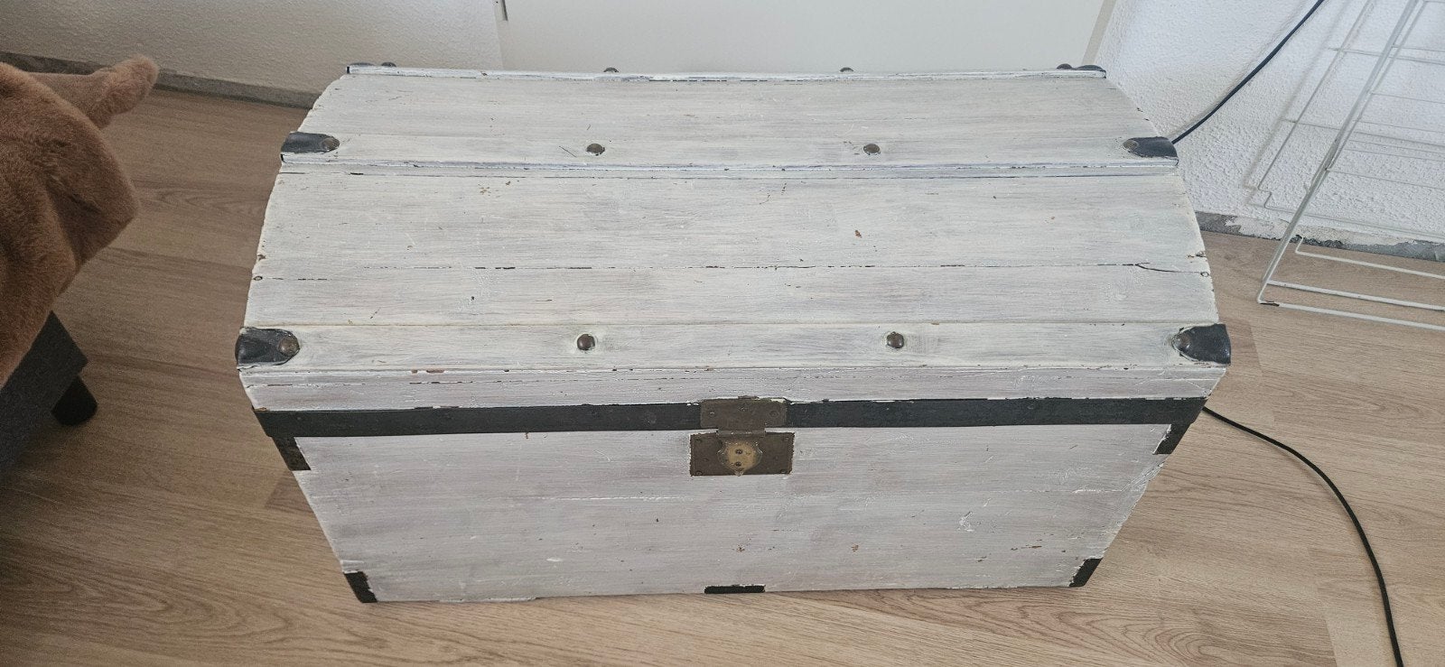 Decoratieve houten kist - Vintage stijl, Ophalen, 50 tot 100 cm, Minder dan 50 cm