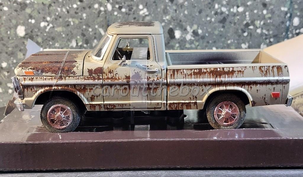 Ford F-100 pickup 1972 1:24 Motormax Mo104, Verzenden, Nieuw, Auto, Motormax