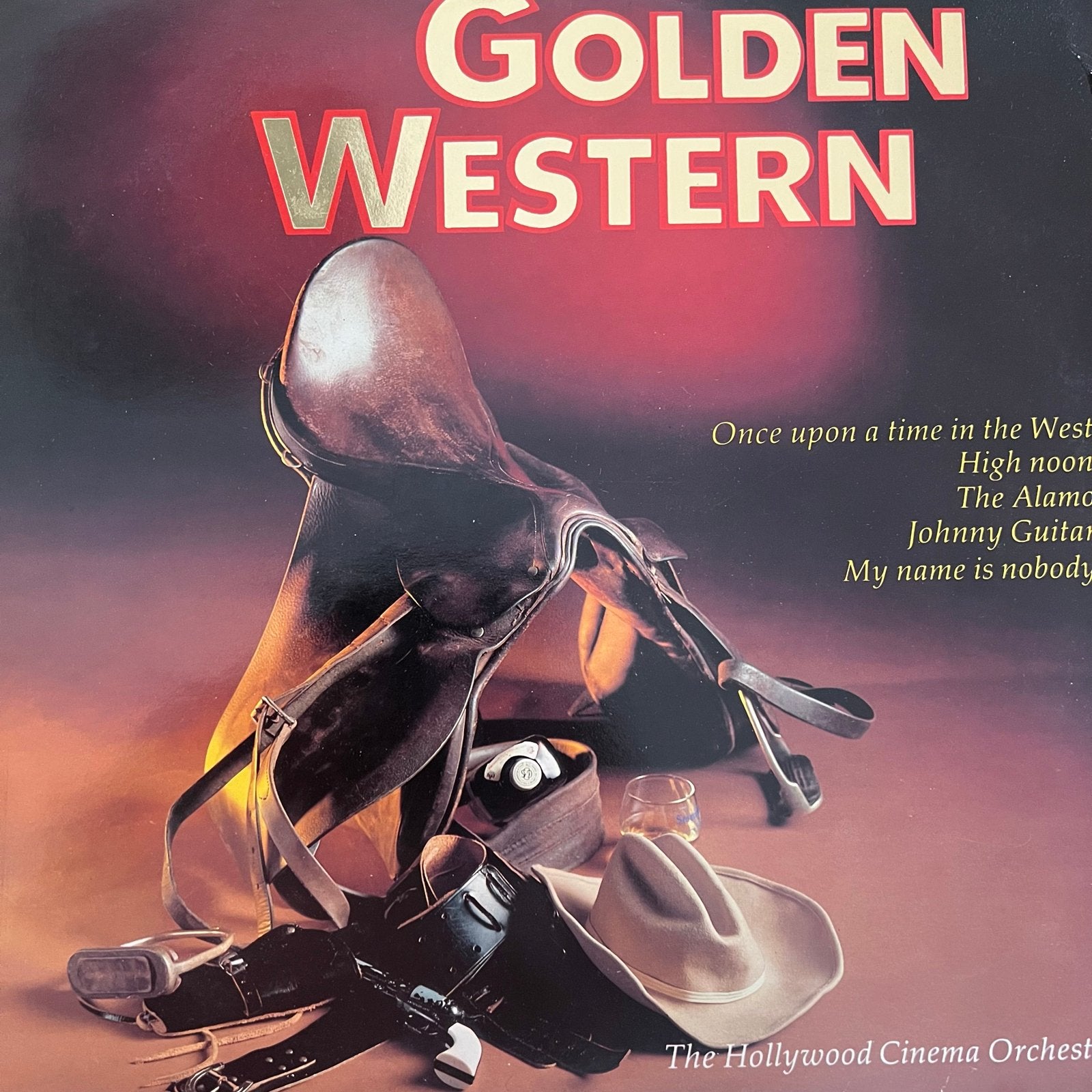Golden Western LP - The Hollywood Cinema Orchestra, Ophalen of Verzenden, Gebruikt
