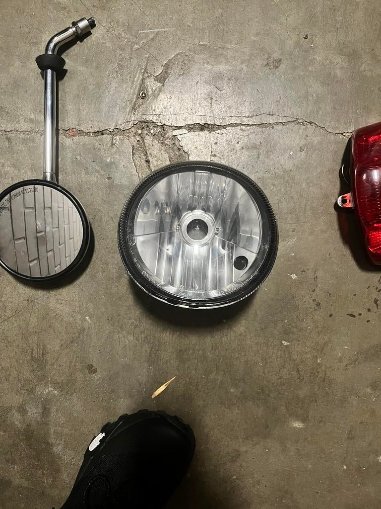 Vespa 300cc Koplamp Unit - Origineel Onderdeel, Motoren, Ophalen of Verzenden, Gebruikt