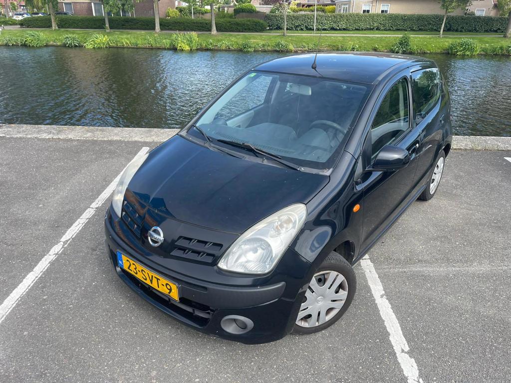 Nissan Pixo 1.0 Visia 5DRS AIRCO ISOFIX NIEUWE APK, Voorwielaandrijving, Euro 5, Stof, Gebruikt