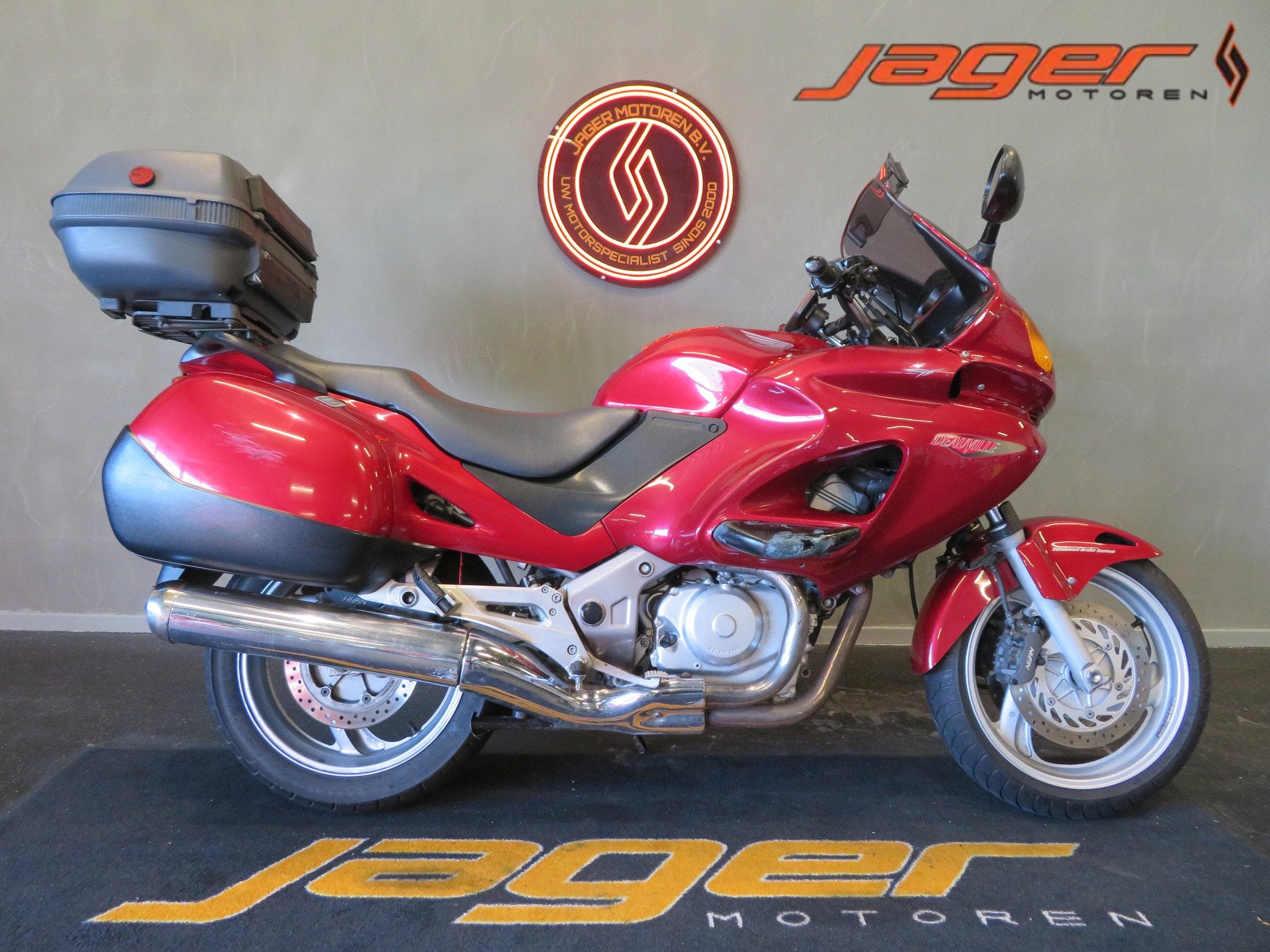 Honda NT 650 DEAUVILLE TOURBUFFEL (bj 2002), Bedrijf, Toermotor, 650 cc