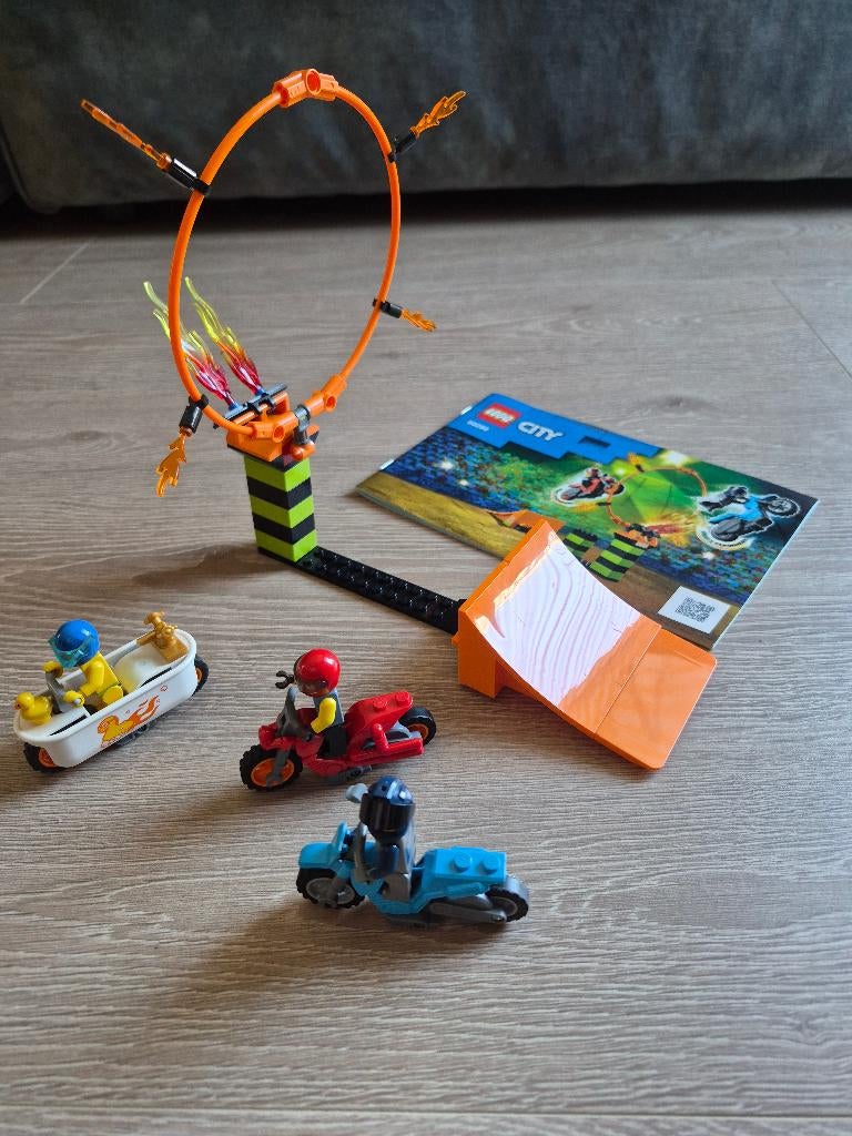 60299 Lego City Stuntz set + extras, City, Lego, Ophalen of Verzenden, Zo goed als nieuw