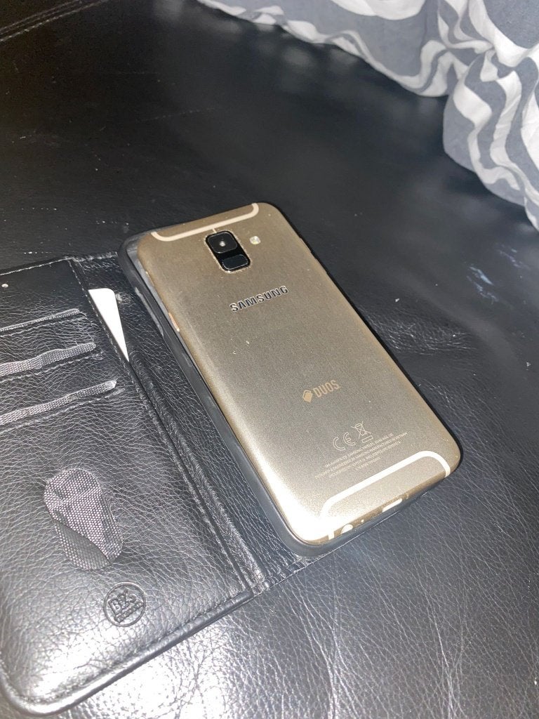 Samsung A6 2018 (samsung lock), Telecommunicatie, Mobiele telefoons | Samsung, Zo goed als nieuw, Galaxy A, 32 GB, Zonder abonnement