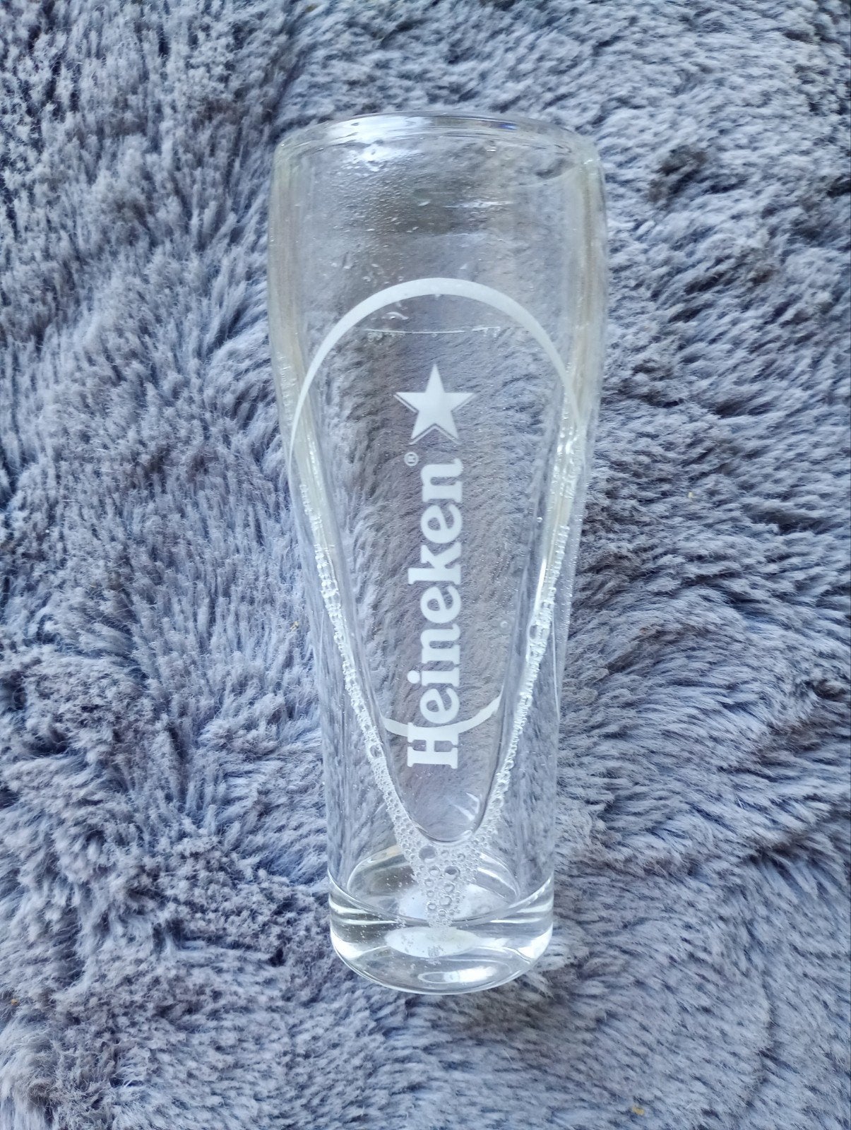 Vintage Heineken koelglas dubbelwandig., Ophalen of Verzenden